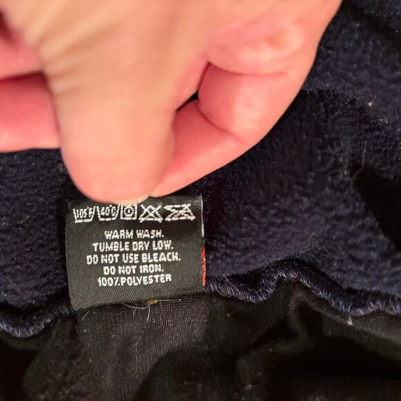 Vintage Penfield Men's Navy Zip Up Fleece Jacket Size M/L - Picture 5 of 5